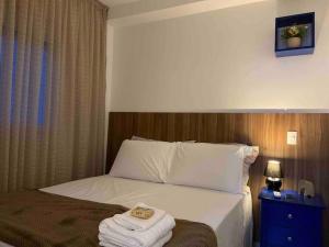 AU48 Encantador Apart com Varanda e Vista Urbana