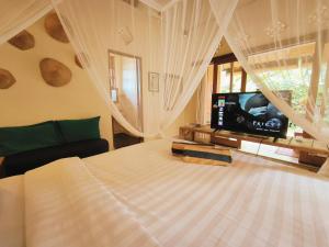 Design private house in the rice fields