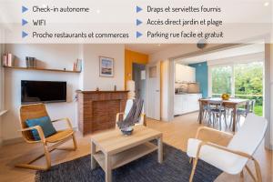 Appartements Rafale - Acces Privee a la plage : photos des chambres