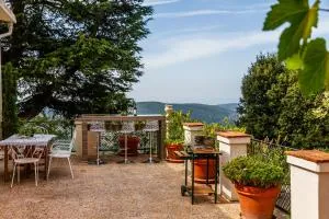 Casa Sole di Toscana 5 camere, terrazza panoramica, giardino e vasca idromassaggio - Sasso Pisano