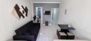 Apartamento Kit Ocian na Praia Grande Frente Mar