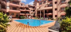 Kyle Calangute 1 bhk luxury apartment with pool