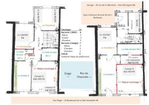 Maisons de vacances Barcares La mer en groupe - 19 voyageurs : photos des chambres