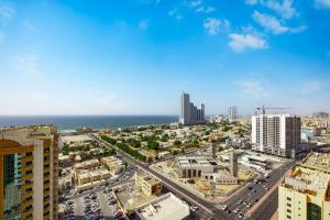 Sleek nordic style seaview condo