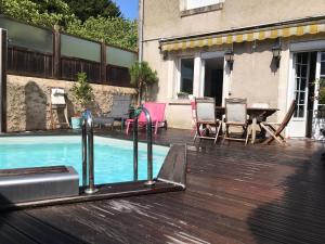 Villas Maison centre ville piscine calme confort : photos des chambres