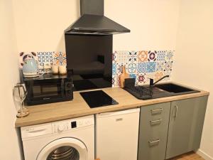 Appartements NERO studio confort tt equipe! Paris Villejuif metro 7 et 14 : Appartement 1 Chambre