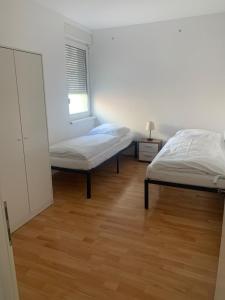 Monteurwohnung in Aschersleben, 2 Zimmer, Küche, Bad, max 4 Personen