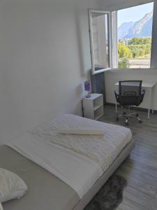 Sejours chez l'habitant Une Chambre dans Appartement partage, Grenoble a 8 min du centre-ville : photos des chambres