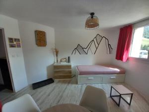 Le Studio du Queyras avec vue sur la montagne