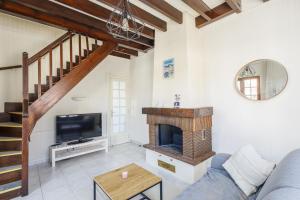 Maisons de vacances La Maison Cabourgeaise proche mer : photos des chambres