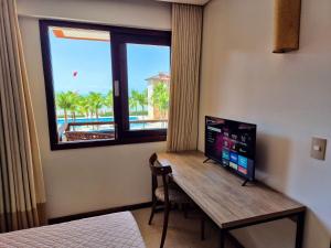 [KaririBeach319] Incrível Flat 2qts à beira-mar