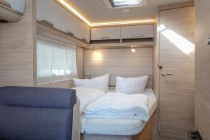 CAMPING-SYLT Wohnwagen mit Blick aufs Meer