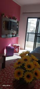 Apartamento com vista pro mar Aviação com wifi