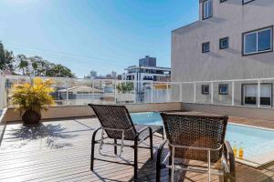 Apartamento aconchegante para famílias no centro da Praia de Bombinhas