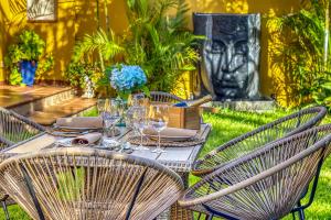 Casa Vista Teide con Jardín, Barbacoa y Fuente Zen