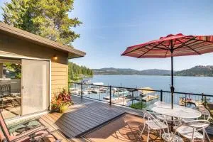 Coeur dAlene, Idaho Lake House with Beautiful Views! - Saint Maries