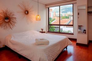 Habitación Comfort con Baño Privado en Poblado-A1 - 3-звездочные отели в городе Медельин