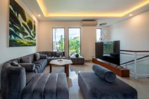 Magic River Villa Rice field view