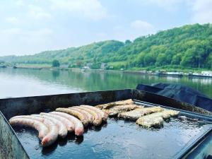 Une perle ! Péniche complète pour 8 sur la Meuse, région Namur