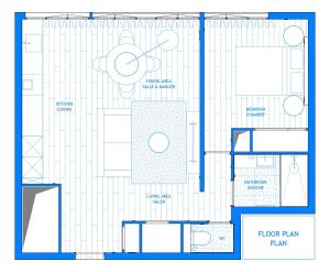 Appartements Le Chaleureux : Appartement 1 Chambre