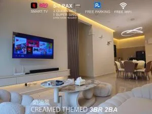 5 plus 2 pax COZY 3BR APT BUKIT JALIL - 史里肯邦安
