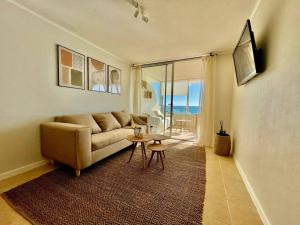 Espectacular depto frente al mar oceanic con estacionamiento