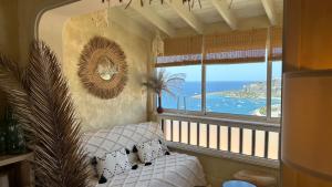 Boho style bungalow with ocean view