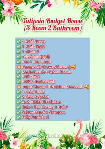 Homestay Budget Kuala Terengganu Tulipsia House