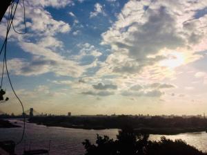 شقة على كورنيش النيل صف اول