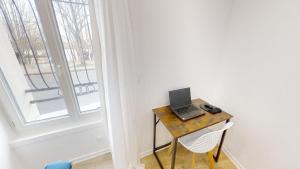 Appartements Residence Calme au Bord de Seine a Melun avec Jardin Terrasses et vue sur la Seine : photos des chambres