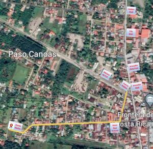 Hospedaje Nacho y Ale 1, con 3 AC, Paso Canoas, CR