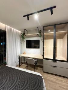 Studio decorado próximo ao Parque Ibirapuera