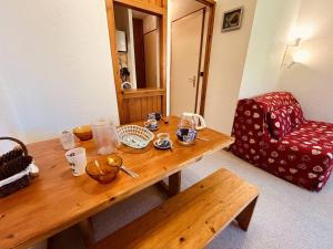Studio pour 4 avec balcon, proche pistes, animaux admis à Vallandry - FR-1-757-119