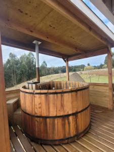 Cabaña vista hermoza aldachildo