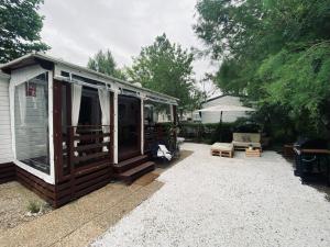 Villages vacances Ruhig gelegenes Mobilhome La Carabasse : photos des chambres