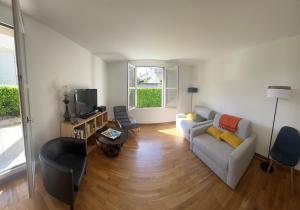 Appartements Appartement standing avec jardin, 4 personnes, strategiquement situe : Appartement 1 Chambre