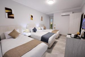 Topview Pyramids And Museum