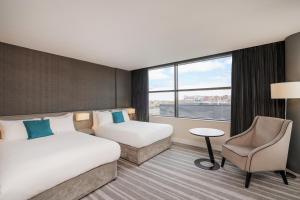 Standard Double Room with Two Double Beds room in Crowne Plaza Newcastle - Stephenson Quarter an IHG Hotel