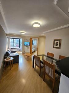 Flat Apart-Hotel com dois quartos e dois banheiros