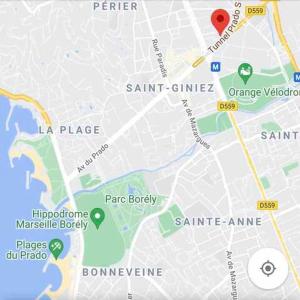 Appartements Studio Cozy proche plages, stade, parc chanot, centre, vieux port : photos des chambres