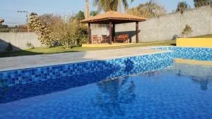 Chácara com piscina e amplo espaço gourmet à sete min da famosa estrada do roteiro do vinho - إبيونا