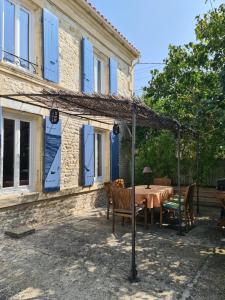 Maison de vacances en pierre avec piscine