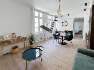 Appartements L-Escale d-Audry - Appartement avec cour situe en plein coeur de ville : photos des chambres