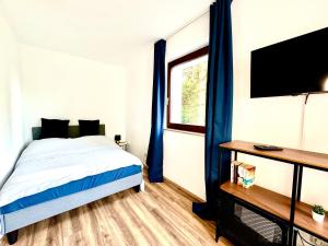 Chices Service Apartment nahe Homburger Uni Klinik und Technologiepark mit Loggia und kostenlosem Parkplatz