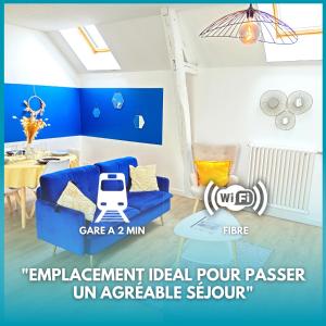 Appartements Escapade, T3 Proche gare : photos des chambres