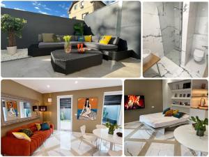 Studio with patio - steps away from Center