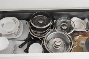 Studio with patio - steps away from Center