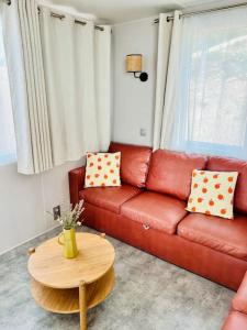 Mobil home vue exceptionnelle et spa - Domaine de lIle dOr