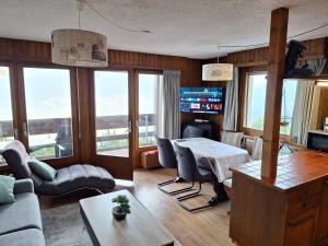 Les Collons1800- Bel appart 2pièces-4 pers-piscine-sauna-parking int-Wifi gratuit