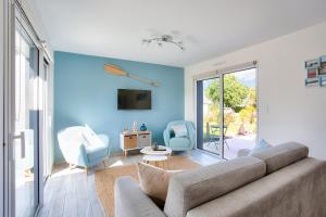 Maison moderne avec jardin - 5min de la plage